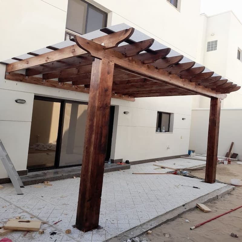 برجولات خشبيه الشرقية 