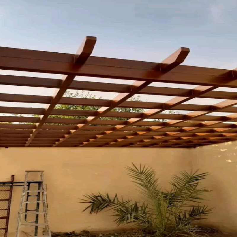 برجولات حدائق وجلسات 
